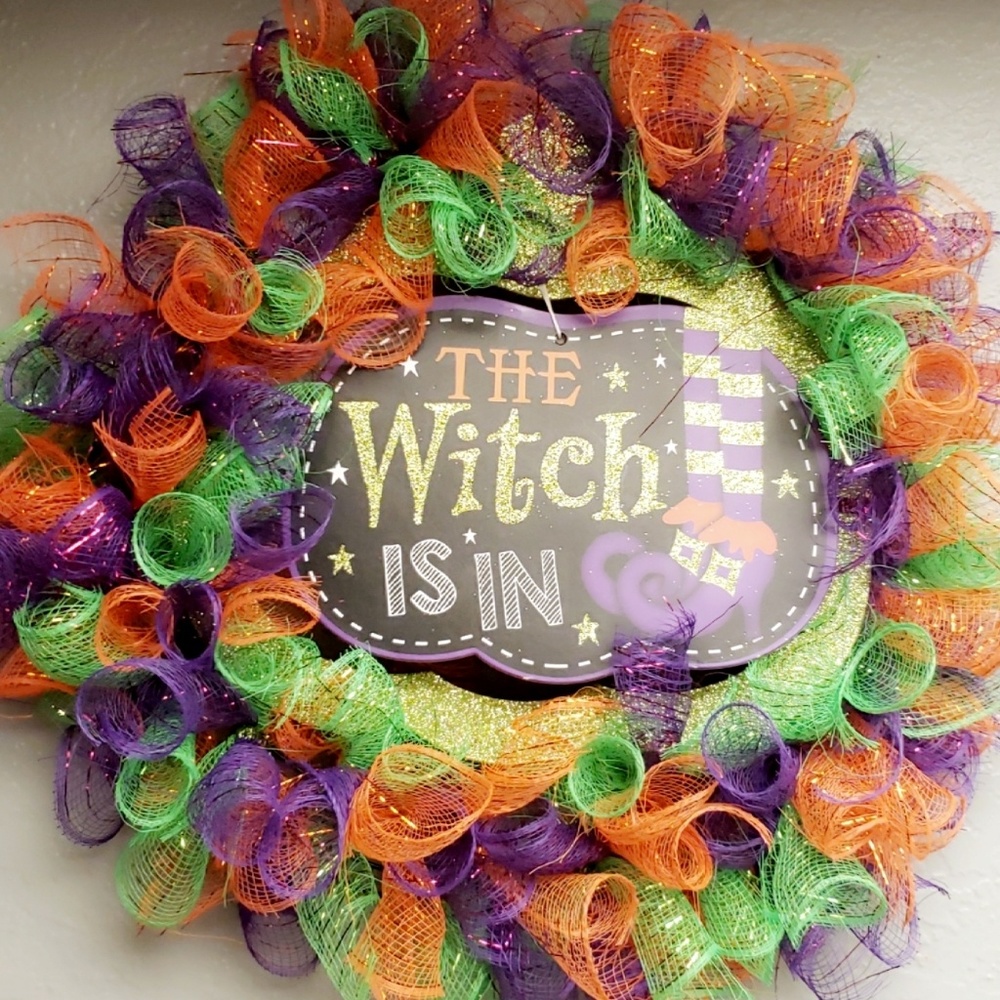 Halloween wreath